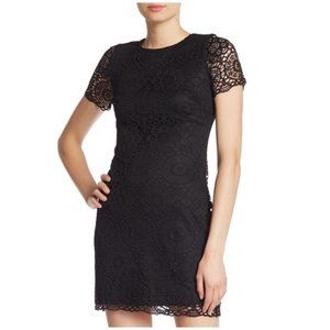 Laundry By Shelli Segal Lace Short Sleeve Mini Dre